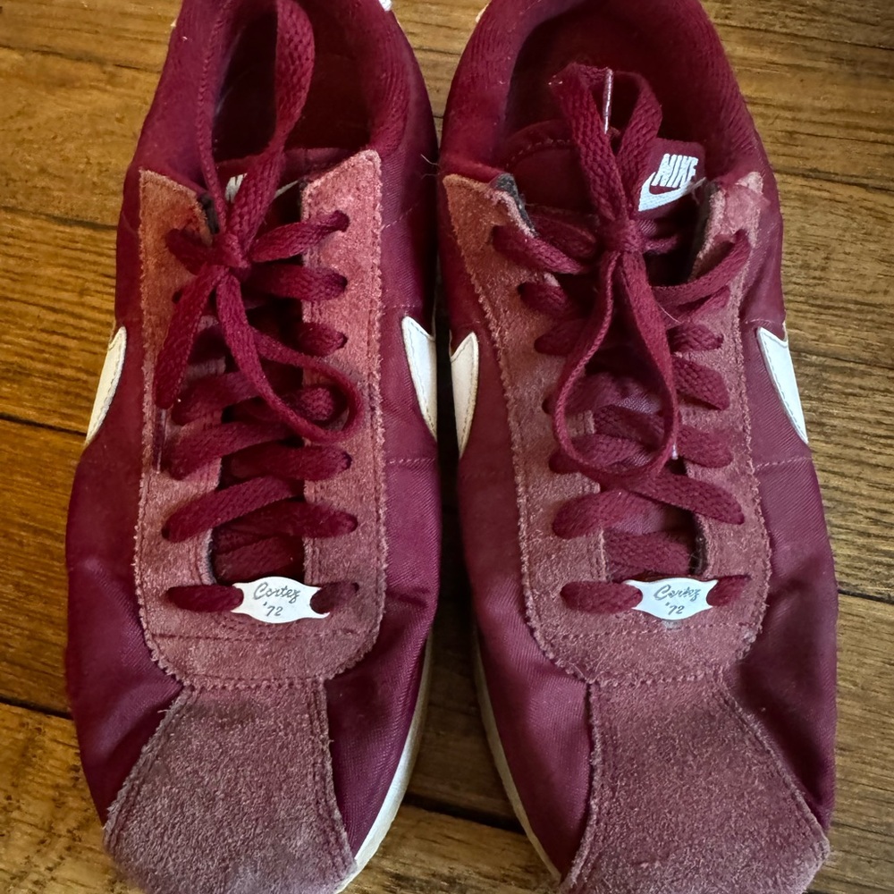 Nike Cortez '72 Burgundy Shoes